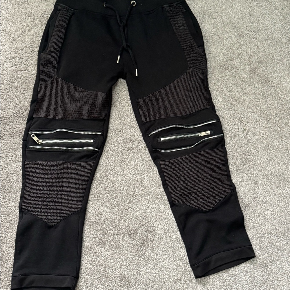RS7 Men's Black Jogger Pants